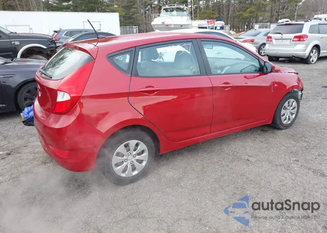 2017 Hyundai Accent Se from USA, damaged, VIN KMHCT5AE7HU359888